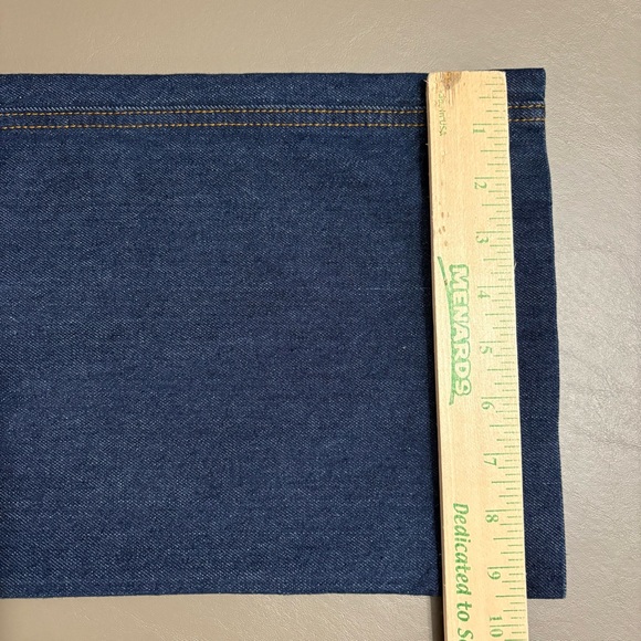 LOFT “The Wide Leg” Dark Blue Jeans Waist 27” Size 4 - Picture 12 of 12